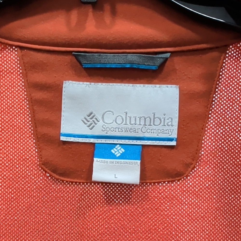 Columbia Omni-heat Orange Full-Zip Jacket - Picture 5 of 7